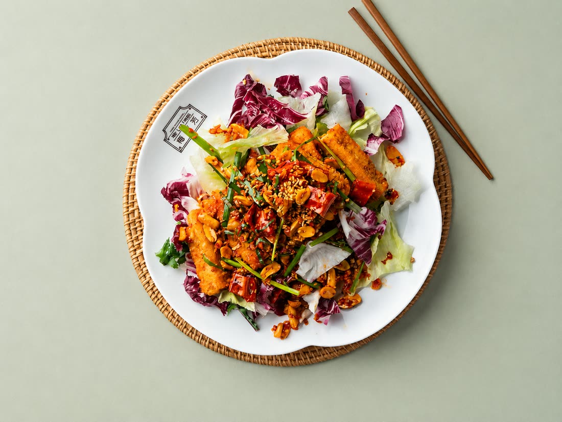 마라 옥수수 갈비 (Mala Corn Ribs) — 삼신 가로수길점 메뉴 — 가로수길 chinese restaurant (韓国料理 · 美食)