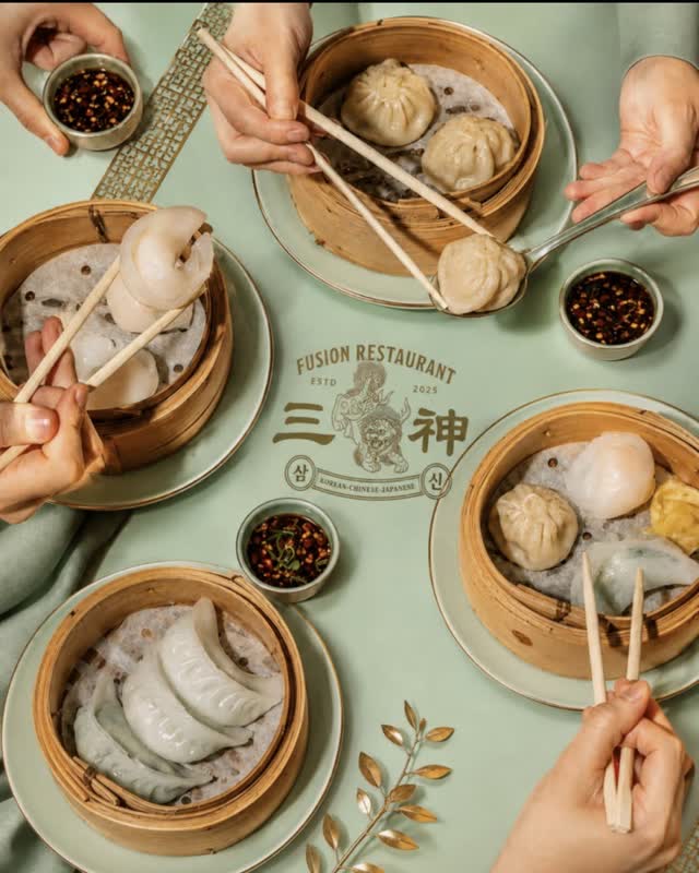 찜통에서 꺼내는 수제 딤섬 — 삼신 가로수길점 — 서울 강남 신사동 가로수길 chinese restaurant (韓国料理 · 美食)