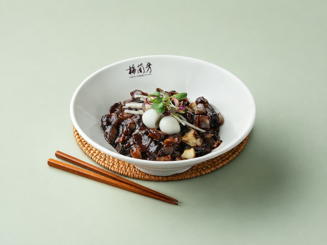 태안 황토 감자짜장면 (Taean Potato Jajangmyeon) — 삼신 가로수길점 메뉴 — 가로수길 chinese restaurant (韓国料理 · 美食)
